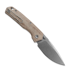 Vosteed Psyop 299 - Stonewash - Norplex UltreX Micarta sulankstomas peilis, natural