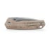 Vosteed Psyop 299 - Stonewash - Norplex UltreX Micarta &ouml;sszecsukhat&oacute; k&eacute;s, natural