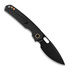 Nóż składany Vosteed Psyop 332 - Blackwash - Titanium, czarny