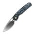 Vosteed Psyop 332 - Satin - Fat Carbon sulankstomas peilis, arctic storm
