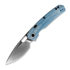 Vosteed Psyop 332 - Satin - Norplex UltreX&trade; Micarta sulankstomas peilis, mėlyna