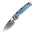 Coltello pieghevole Vosteed Psyop 332 - Satin - Norplex UltreX™ Micarta, blu