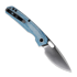 Coltello pieghevole Vosteed Psyop 332 - Satin - Norplex UltreX™ Micarta, blu