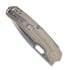 Vosteed Psyop 332 - Stonewash - Micarta sulankstomas peilis, žalia