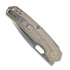 Coltello pieghevole Vosteed Psyop 332 - Stonewash - Micarta, verde