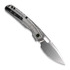 Vosteed Psyop 332 - Stonewash - Norplex UltreX Micarta &ouml;sszecsukhat&oacute; k&eacute;s, fekete