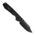 Vosteed Raccoon 2.0 Top Liner Lock - B/W Bowie - Micarta sulankstomas peilis, juoda