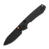 Vosteed Raccoon 2.0 Top Liner Lock - B/W Drop - Micarta sulankstomas peilis, juoda