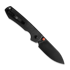 Vosteed Raccoon 2.0 Top Liner Lock - B/W Drop - Micarta sulankstomas peilis, juoda