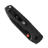 Nóż składany Vosteed Raccoon 2.0 Top Liner Lock - B/W Drop - Micarta, czarny