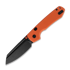 Vosteed Raccoon 2.0 Top Liner Lock - Blackwash Sheepsfoot - G10 sulankstomas peilis, oranssi