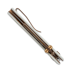 Vosteed Raccoon 2.0 Top Liner Lock - Copper Dune Bowie - G10 sulankstomas peilis, balta