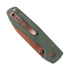 N&oacute;ż składany Vosteed Raccoon 2.0 Top Liner Lock - Copper Dune Drop - Micarta, zielona