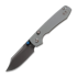 Coltello pieghevole Vosteed Raccoon 2.0 Top Liner Lock - Destroyer Gray Bowie - G10, grigio