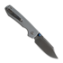 Vosteed Raccoon 2.0 Top Liner Lock - Destroyer Gray Bowie - G10 folding knife, grey