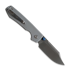 Coltello pieghevole Vosteed Raccoon 2.0 Top Liner Lock - Destroyer Gray Bowie - G10, grigio