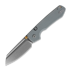 Vosteed Raccoon 2.0 Top Liner Lock - S/W Sheepsfoot - G10 折叠刀, 灰色