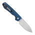 Vosteed Raccoon 2.0 Top Liner Lock - Satin Drop - Micarta sulankstomas peilis, mėlyna