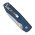 Vosteed Raccoon 2.0 Top Liner Lock - Satin Drop - Micarta sulankstomas peilis, mėlyna