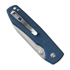 Coltello pieghevole Vosteed Raccoon 2.0 Top Liner Lock - Satin Drop - Micarta, blu