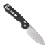 Vosteed Raccoon Crossbar - Aluminium Black - Satin Drop sulankstomas peilis