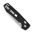Vosteed Raccoon Crossbar - Aluminium Black - Satin Drop sulankstomas peilis