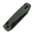 Coltello pieghevole Vosteed Raccoon Crossbar - Micarta Green - B/W Cleaver