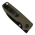 Vosteed Raccoon Cub - G10 Olive - B/W Drop sulankstomas peilis