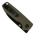 Coltello pieghevole Vosteed Raccoon Cub - G10 Olive - B/W Drop