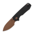 Coltello pieghevole Vosteed Raccoon Cub - G10 Black - Copper Dune Drop