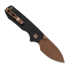 Coltello pieghevole Vosteed Raccoon Cub - G10 Black - Copper Dune Drop