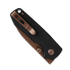 Coltello pieghevole Vosteed Raccoon Cub - G10 Black - Copper Dune Drop