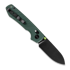 Coltello pieghevole Vosteed Raccoon ModSwap™ - Blackwash - G10, verde