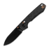 Navalha Vosteed Raccoon TiSlim Crossbar - Blackwash - Titanium, Acid Wash Black