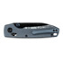 Couteau pliant Vosteed Raccoon TiSlim Crossbar - Blackwash - Titanium, Acid Wash Blue