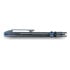 Couteau pliant Vosteed Raccoon TiSlim Crossbar - Blackwash - Titanium, Acid Wash Blue
