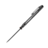 Coltello pieghevole Vosteed Raccoon TiSlim Crossbar - Blackwash - Titanium, Dim Gray