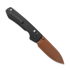Складний ніж Vosteed Raccoon TiSlim Crossbar - Copper Dune Drop - Titanium, чорний