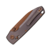 Складний ніж Vosteed Raccoon TiSlim Crossbar - Copper Dune Drop - Titanium, Dark Reddish Purple