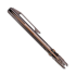 Vosteed Raccoon TiSlim Crossbar - Copper Dune Drop - Titanium sulankstomas peilis, Dark Reddish Purple