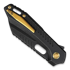 Vosteed RSKAOS Top Linerlock - Titanium B/W - Black Sheepsfoot sulankstomas peilis