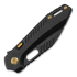 Coltello pieghevole Vosteed RSKAOS Top Linerlock - Titanium B/W - Black Wharncliffe