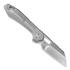 Vosteed RSKAOS Top Linerlock - Titanium S/W - Satin Sheepsfoot sulankstomas peilis