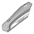 Vosteed RSKAOS Top Linerlock - Titanium S/W - Satin Sheepsfoot sulankstomas peilis