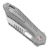 Vosteed RSKAOS Top Linerlock - Titanium S/W - Satin Sheepsfoot sulankstomas peilis