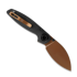 Vosteed Shilin Cutter - Copper Dune - Aluminum Taschenmesser, schwarz