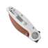 Vosteed Shilin Cutter - Copper Dune - G10 sulankstomas peilis, balta
