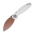 Coltello pieghevole Vosteed Shilin Cutter - Copper Dune - G10, bianco