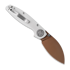 Vosteed Shilin Cutter - Copper Dune - G10 sulankstomas peilis, balta