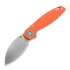 Coltello pieghevole Vosteed Shilin Cutter - Satin - G10, arancione